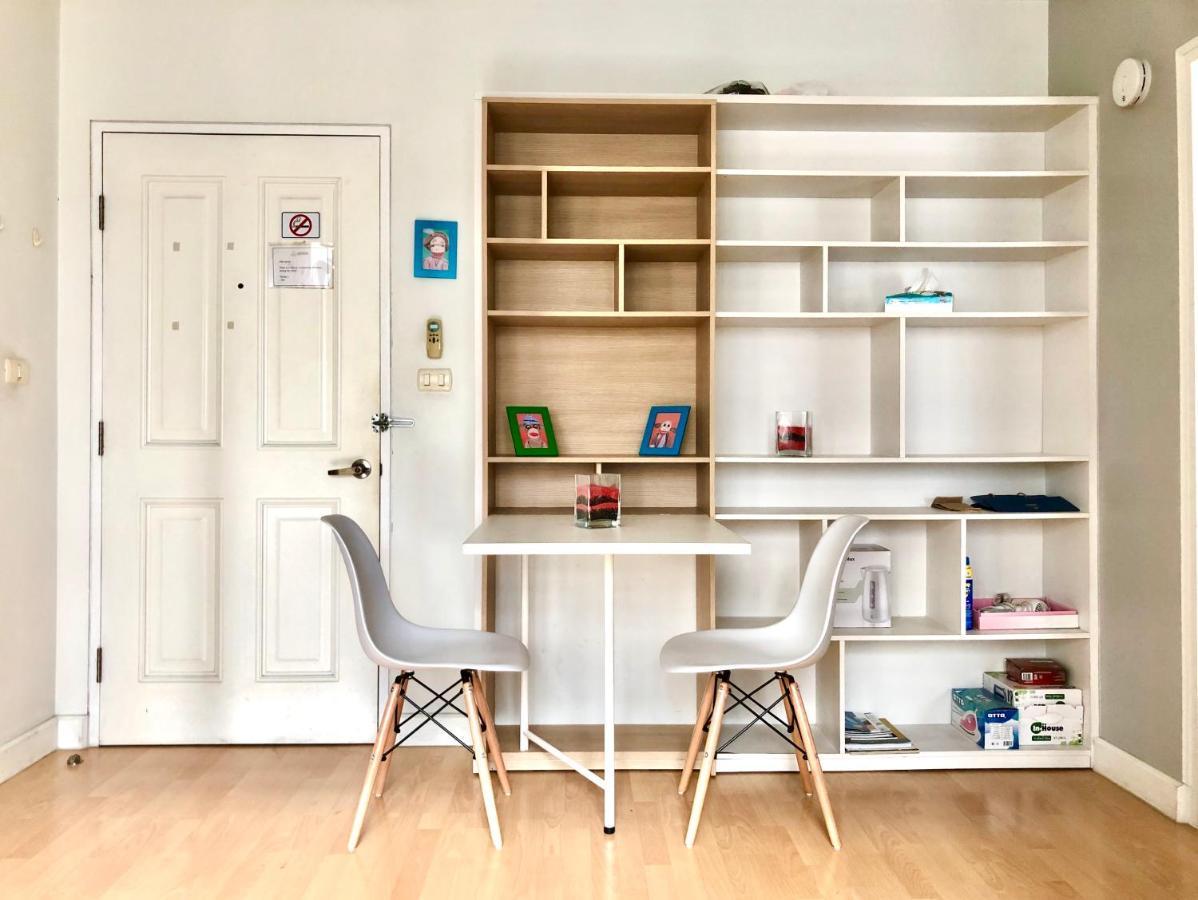 1Br Condo 5 Min To Bts 1000Mbps Fiber Wi-Fi Bangkok Esterno foto